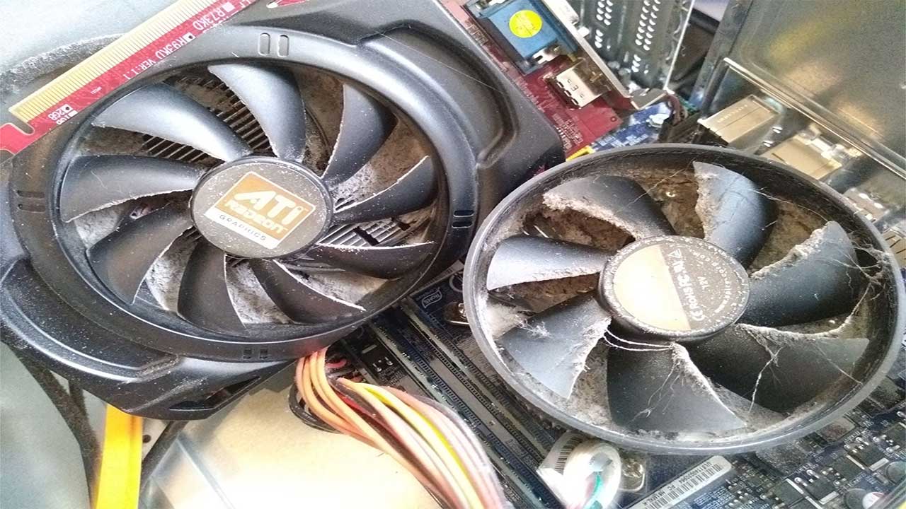 Desktop PC Fan and Cooling System Cleaning